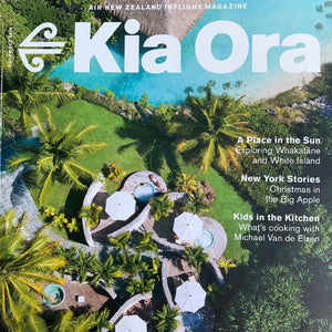 Air NZ Kia Ora Magazine // December 2018 - Silk&Steel | Luxury Statement Jewellery